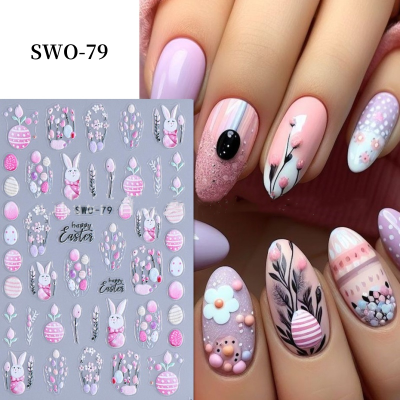 Rabbit Nail Stickers